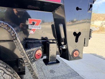 IronBull DTB83x12 Dump Trailer - Dual 7K Axles, 36" Sides, Hydraulic Jack & Tarp