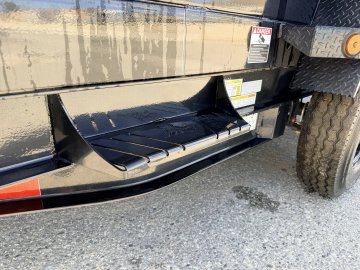 IronBull DTB83x12 Dump Trailer - Dual 7K Axles, 36" Sides, Hydraulic Jack & Tarp