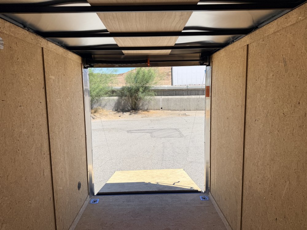 6x12 LOOK ST DLX Tandem Axle Enclosed Cargo Trailer | 16" OC Walls | Ramp Door | 7,000 LB GVWR