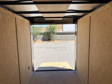 6x12 LOOK ST DLX Tandem Axle Enclosed Cargo Trailer | 16" OC Walls | Ramp Door | 7,000 LB GVWR
