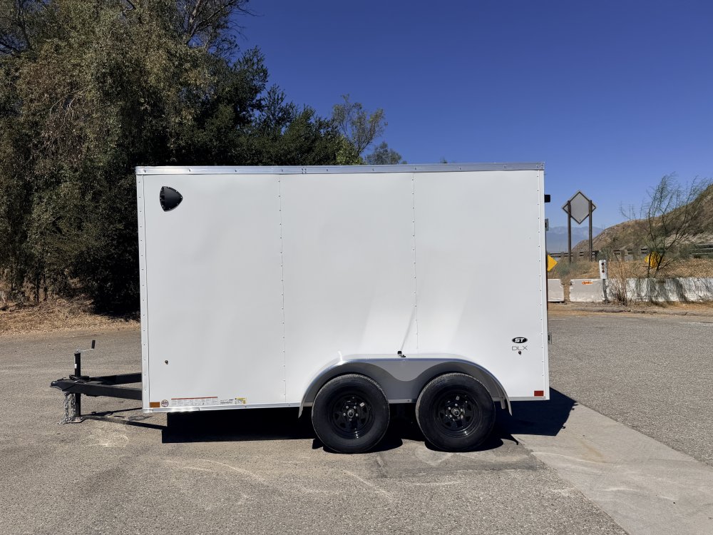 6x12 LOOK ST DLX Tandem Axle Enclosed Cargo Trailer | 16" OC Walls | Ramp Door | 7,000 LB GVWR