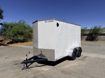 6x12 LOOK ST DLX Tandem Axle Enclosed Cargo Trailer | 16" OC Walls | Ramp Door | 7,000 LB GVWR