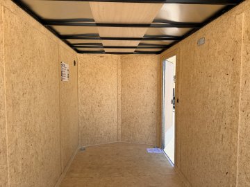 6x12 LOOK ST DLX Tandem Axle Enclosed Cargo Trailer | 16" OC Walls | Ramp Door | 7,000 LB GVWR