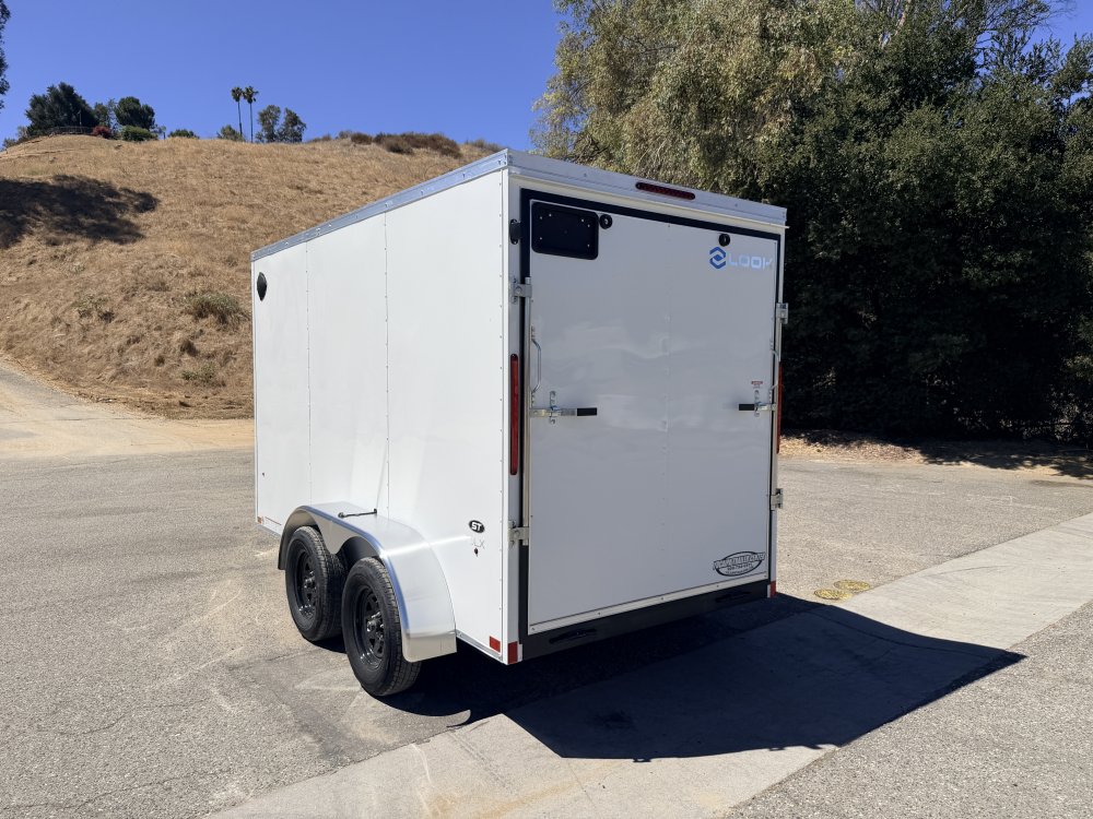 6x12 LOOK ST DLX Tandem Axle Enclosed Cargo Trailer | 16" OC Walls | Ramp Door | 7,000 LB GVWR