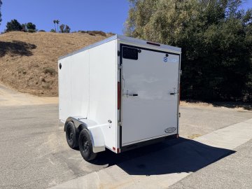 6x12 LOOK ST DLX Tandem Axle Enclosed Cargo Trailer | 16" OC Walls | Ramp Door | 7,000 LB GVWR