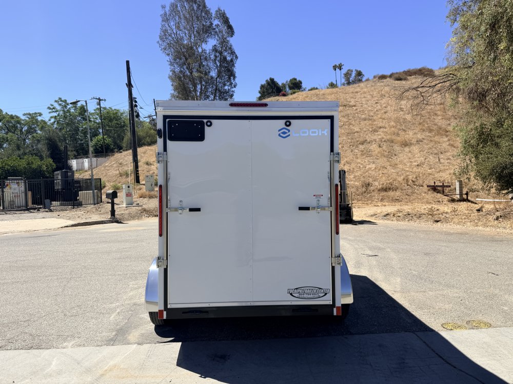 6x12 LOOK ST DLX Tandem Axle Enclosed Cargo Trailer | 16" OC Walls | Ramp Door | 7,000 LB GVWR