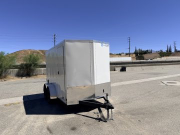6x12 LOOK ST DLX Tandem Axle Enclosed Cargo Trailer | 16" OC Walls | Ramp Door | 7,000 LB GVWR