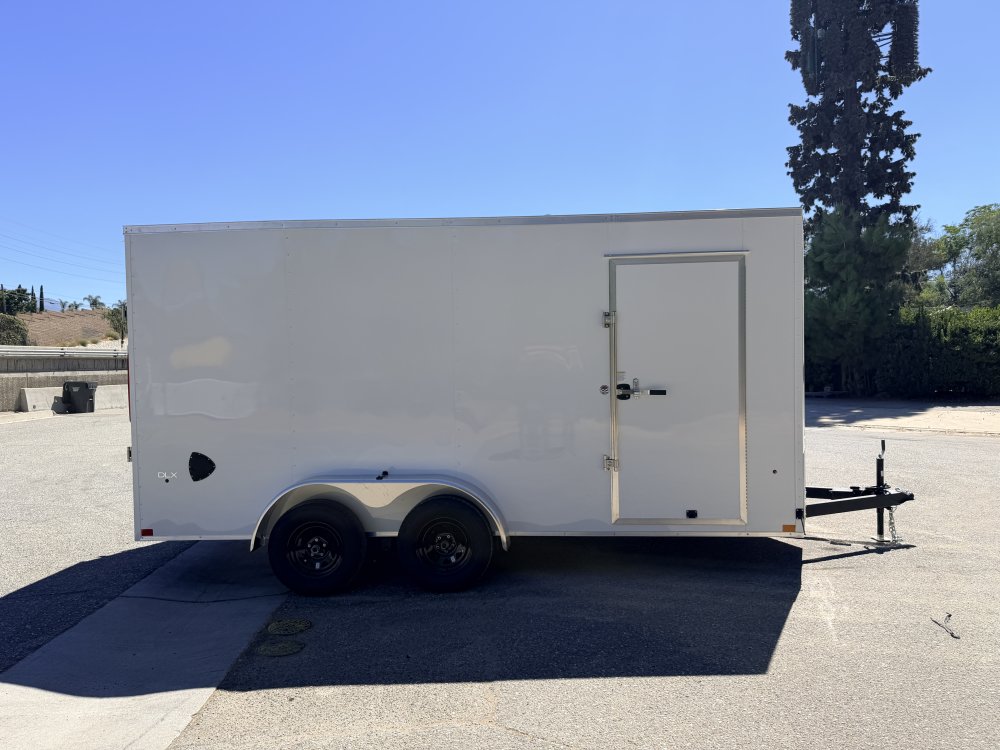 LOOK ST DLX 7x16 Enclosed Cargo Trailer | 7K GVWR | Side Door | Ramp Door