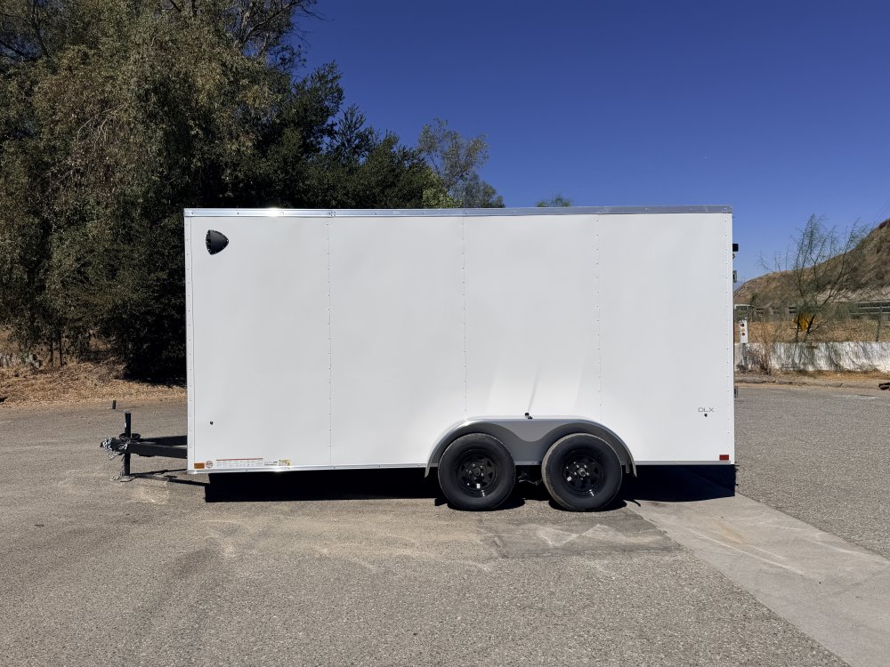 LOOK ST DLX 7x16 Enclosed Cargo Trailer | 7K GVWR | Side Door | Ramp Door