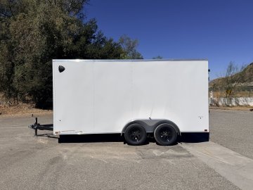 LOOK ST DLX 7x16 Enclosed Cargo Trailer | 7K GVWR | Side Door | Ramp Door