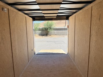 LOOK ST DLX 7x16 Enclosed Cargo Trailer | 7K GVWR | Side Door | Ramp Door