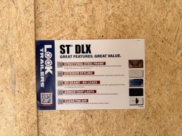 LOOK ST DLX 8.5x22 Enclosed Car Hauler - 9,990 LB GVWR Premium Enclosed Car Trailer