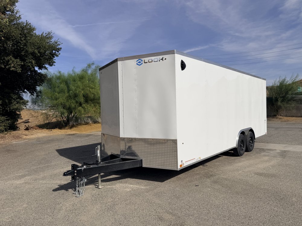 LOOK ST DLX 8.5x22 Enclosed Car Hauler - 9,990 LB GVWR Premium Enclosed Car Trailer