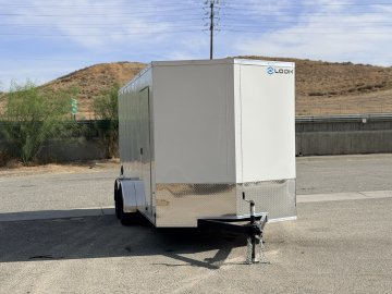 7x16 LOOK ST DLX Enclosed Cargo Trailer | Double Rear Cargo Doors | 7,000 LB GVWR