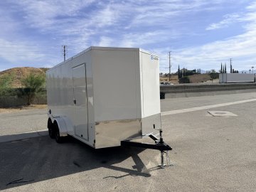 7x16 LOOK ST DLX Enclosed Cargo Trailer | Double Rear Cargo Doors | 7,000 LB GVWR