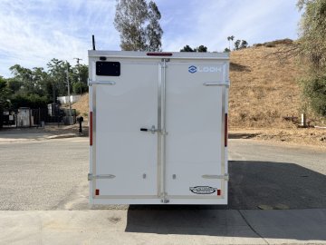 7x16 LOOK ST DLX Enclosed Cargo Trailer | Double Rear Cargo Doors | 7,000 LB GVWR