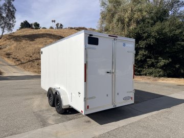 7x16 LOOK ST DLX Enclosed Cargo Trailer | Double Rear Cargo Doors | 7,000 LB GVWR