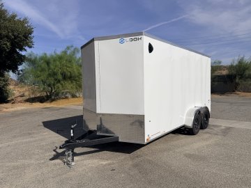 7x16 LOOK ST DLX Enclosed Cargo Trailer | Double Rear Cargo Doors | 7,000 LB GVWR