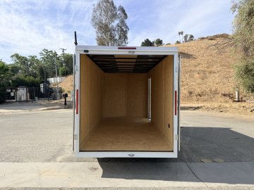 7x16 LOOK ST DLX Enclosed Cargo Trailer | Double Rear Cargo Doors | 7,000 LB GVWR