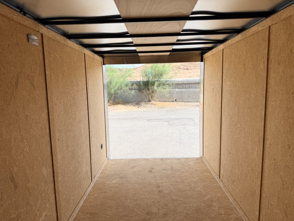 7x16 LOOK ST DLX Enclosed Cargo Trailer | Double Rear Cargo Doors | 7,000 LB GVWR