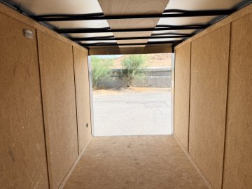 7x16 LOOK ST DLX Enclosed Cargo Trailer | Double Rear Cargo Doors | 7,000 LB GVWR