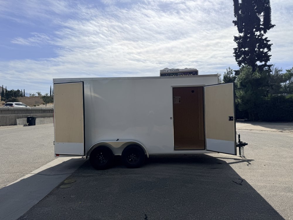 7x16 LOOK ST DLX Enclosed Cargo Trailer | Double Rear Cargo Doors | 7,000 LB GVWR