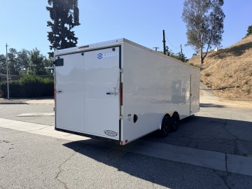 LOOK ST DLX 8.5x24 Enclosed Car Hauler | 10K GVWR | 16" OC Walls | 7' Interior