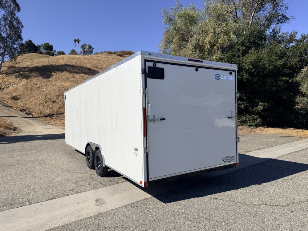 LOOK ST DLX 8.5x24 Enclosed Car Hauler | 10K GVWR | 16" OC Walls | 7' Interior