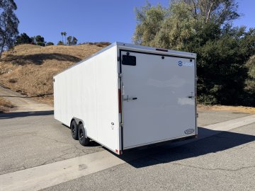 LOOK ST DLX 8.5x24 Enclosed Car Hauler | 10K GVWR | 16" OC Walls | 7' Interior