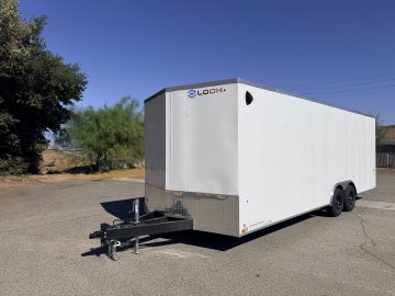 LOOK ST DLX 8.5x24 Enclosed Car Hauler | 10K GVWR | 16" OC Walls | 7' Interior