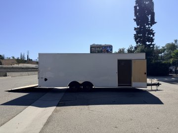 LOOK ST DLX 8.5x24 Enclosed Car Hauler | 10K GVWR | 16" OC Walls | 7' Interior