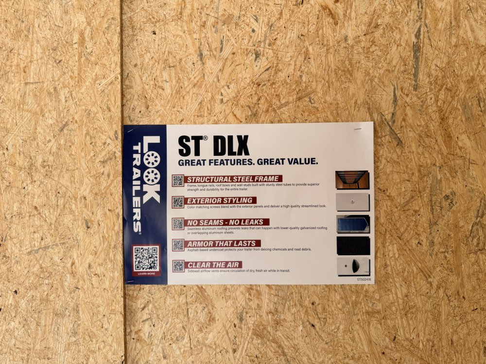 LOOK ST DLX 8.5x20 Enclosed Car Hauler - 9,990 LB GVWR Premium Enclosed Car Trailer