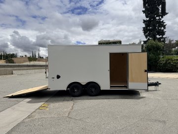 8.5'x16' Look Enclosed Car Hauler
