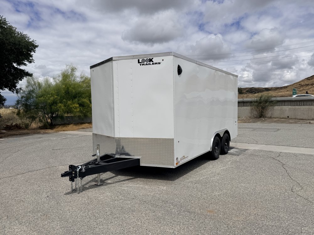 8.5'x16' Look Enclosed Car Hauler