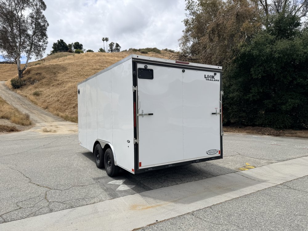 8.5'x16' Look Enclosed Car Hauler