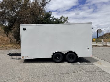 8.5'x16' Look Enclosed Car Hauler