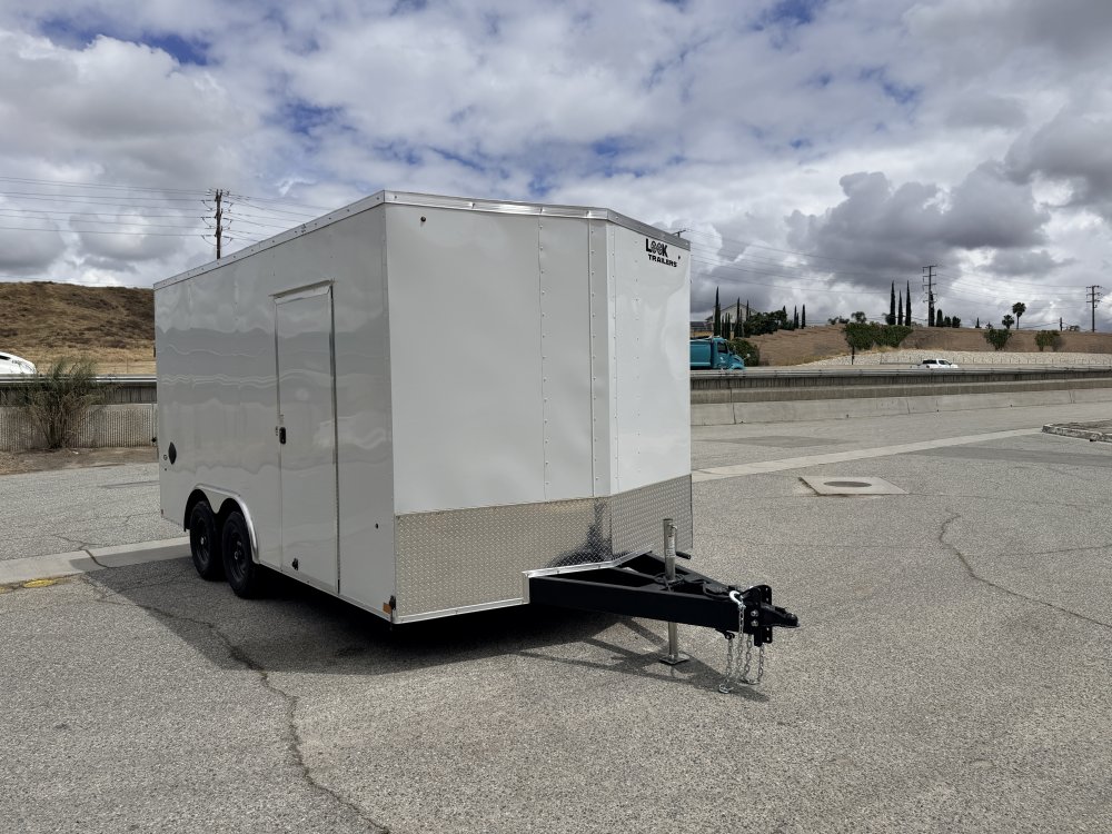 8.5'x16' Look Enclosed Car Hauler