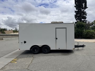 8.5'x16' Look Enclosed Car Hauler