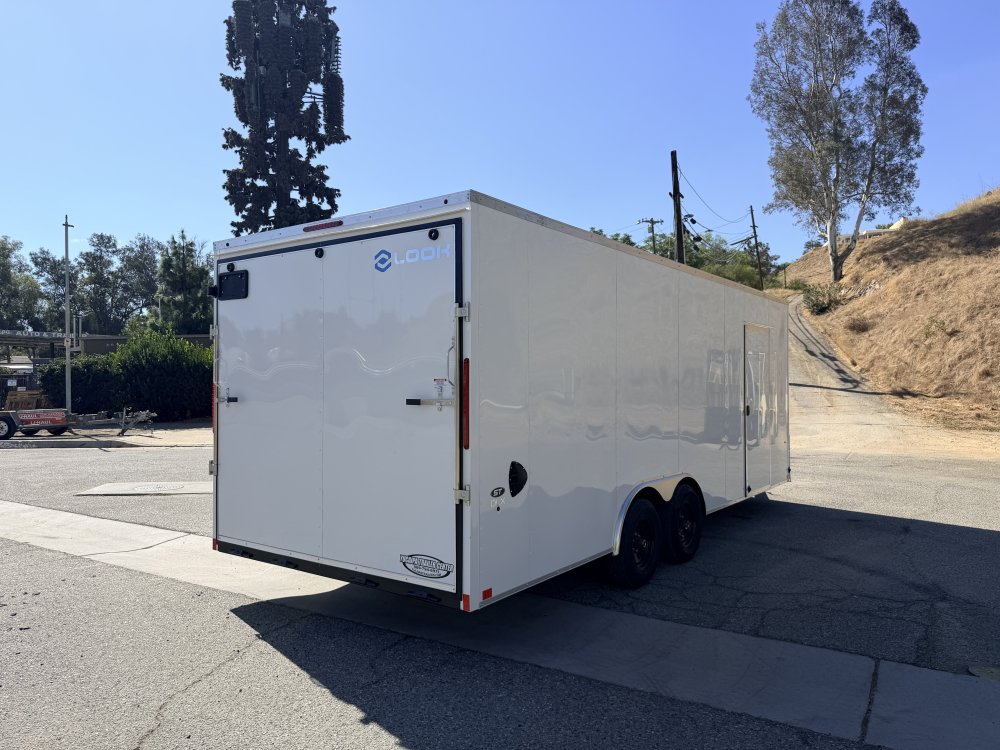 LOOK ST DLX 8.5x22 Enclosed Car Hauler - 9,990 LB GVWR Premium Enclosed Car Trailer