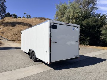 LOOK ST DLX 8.5x22 Enclosed Car Hauler - 9,990 LB GVWR Premium Enclosed Car Trailer