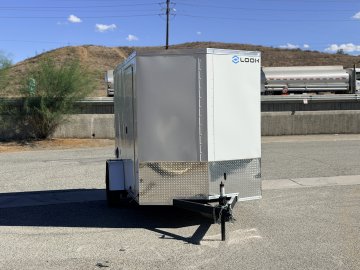 6x10 LOOK Enclosed Cargo Trailer for Sale | ST DLX 2990 GVWR | Ramp Door | Side Door