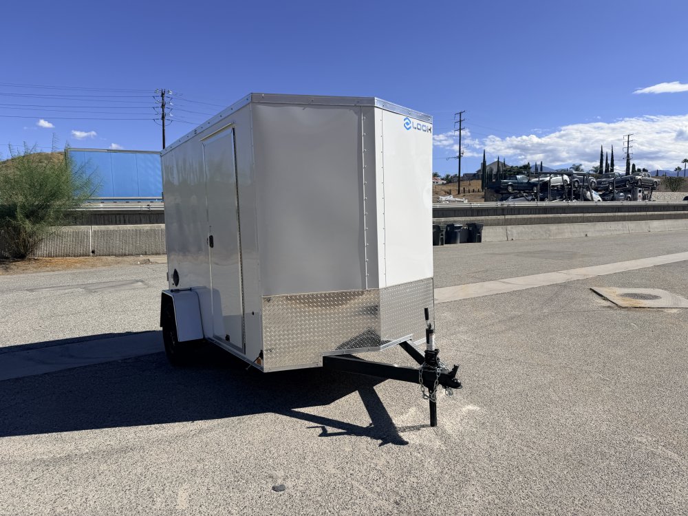 6x10 LOOK Enclosed Cargo Trailer for Sale | ST DLX 2990 GVWR | Ramp Door | Side Door