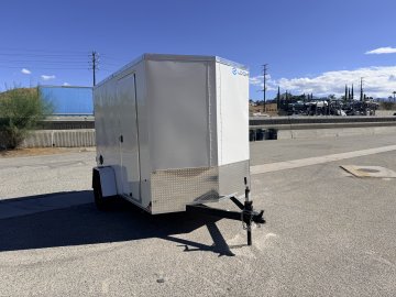 6x10 LOOK Enclosed Cargo Trailer for Sale | ST DLX 2990 GVWR | Ramp Door | Side Door