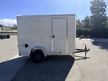 6x10 LOOK Enclosed Cargo Trailer for Sale | ST DLX 2990 GVWR | Ramp Door | Side Door