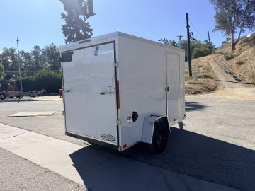 6x10 LOOK Enclosed Cargo Trailer for Sale | ST DLX 2990 GVWR | Ramp Door | Side Door