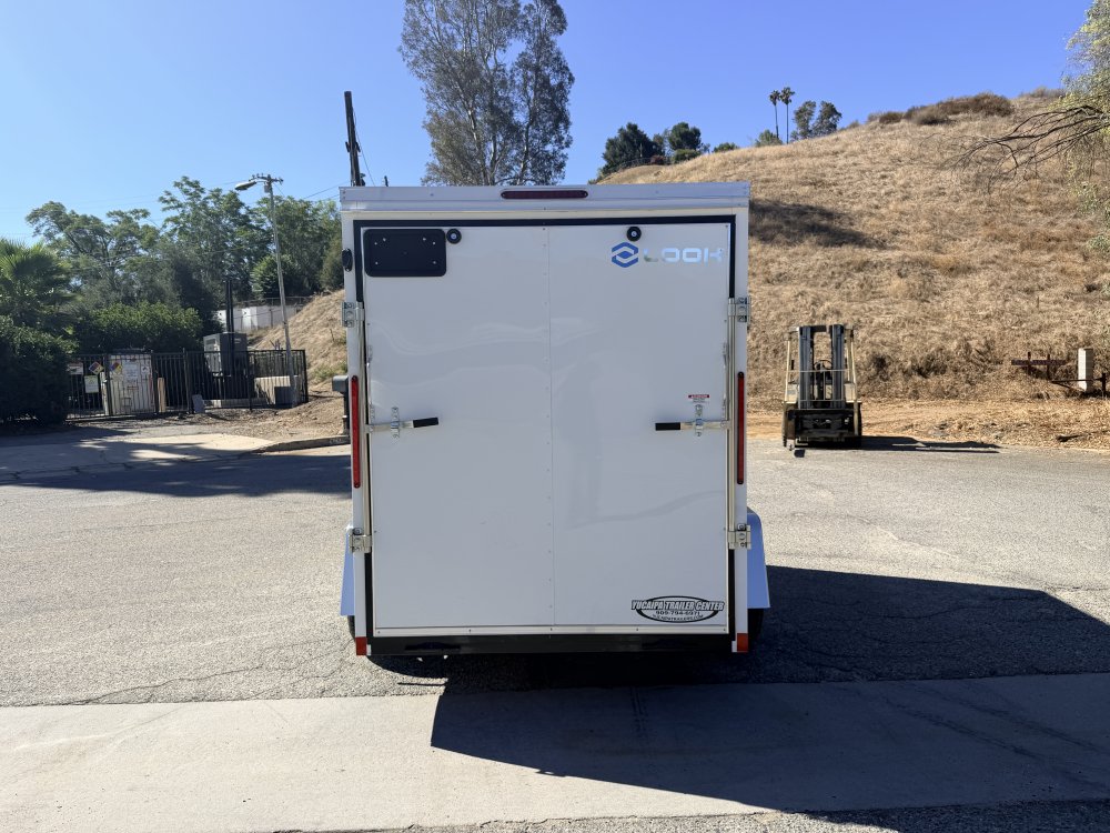 6x10 LOOK Enclosed Cargo Trailer for Sale | ST DLX 2990 GVWR | Ramp Door | Side Door