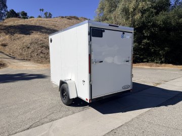 6x10 LOOK Enclosed Cargo Trailer for Sale | ST DLX 2990 GVWR | Ramp Door | Side Door