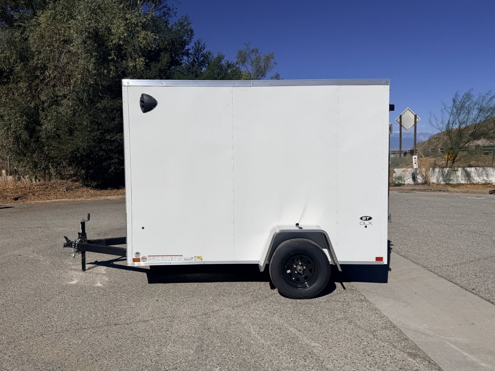 6x10 LOOK Enclosed Cargo Trailer for Sale | ST DLX 2990 GVWR | Ramp Door | Side Door