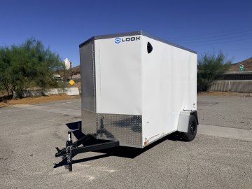 6x10 LOOK Enclosed Cargo Trailer for Sale | ST DLX 2990 GVWR | Ramp Door | Side Door