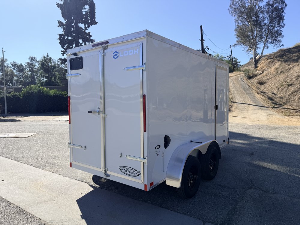 6x12 LOOK ST DLX Tandem Axle Enclosed Cargo Trailer | Double Cargo Doors | 7,000 LB GVWR